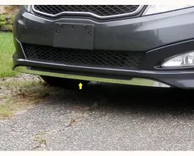 Quality Automotive Accessories 1-Piece Stainless Steel Front Grille Accent Trim Kia Optima 4-Door Sedan SX Model only 2011-2015