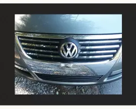 Quality Automotive Accessories 8-Piece Stainless Steel Front Grille Accent Trim Volkswagen Passat 4-Door Sedan 2006-2010