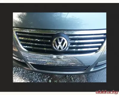 Quality Automotive Accessories 8-Piece Stainless Steel Front Grille Accent Trim Volkswagen Passat 4-Door Sedan 2006-2010 - SG26675