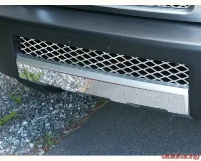 Quality Automotive Accessories 2-Piece Stainless Steel Front Grille Accent Trim Toyota FJ Cruiser 4-Door SUV 2007-2014 - SG27141