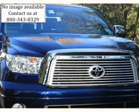 Quality Automotive Accessories 1-Piece Stainless Steel Front Grille Accent Trim Toyota Tundra 2-Door 4-Door 2007-2009