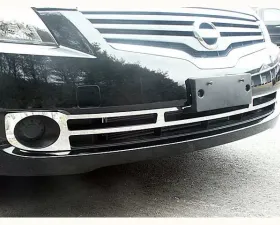 Quality Automotive Accessories 1-Piece Stainless Steel Front Grille Accent Trim Nissan Altima 4-Door Sedan 2007-2009