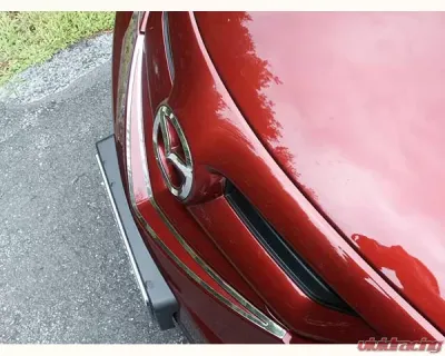 Quality Automotive Accessories 1-Piece Stainless Steel Front Grille Accent Trim Mazda Mazda3 4-Door Hatchback 2004-2009 - SG27750