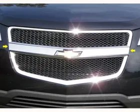 Quality Automotive Accessories 2-Piece Stainless Steel Front Grille Accent Trim Chevrolet Traverse 4-Door SUV 2009-2012