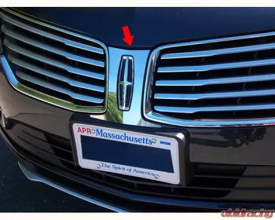 Quality Automotive Accessories 1-Piece Stainless Steel Front Grille Accent Trim Lincoln MKC 4-Door SUV 2015-2018 - SG55640