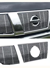 Quality Automotive Accessories 3-Piece Billet Grille Overlay Nissan Armada 4-Door SUV 2004-2007                                     - SGB24515 - Image 3