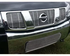 Quality Automotive Accessories 4-Piece Billet Grille Overlay Nissan Armada 4-Door SUV 2008-2013