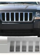 Quality Automotive Accessories 7-Piece Billet Grille Overlay Jeep Grand Cherokee 4-Door SUV 1999-2004                                     - SGB39080 - Image 3
