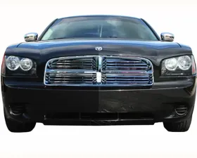 Quality Automotive Accessories 4-Piece Billet Grille Overlay Dodge Charger 4-Door Sedan 2006-2010