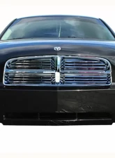 Quality Automotive Accessories 4-Piece Billet Grille Overlay Dodge Charger 4-Door Sedan 2006-2010                                     - SGB46911 - Image 3