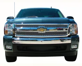 Quality Automotive Accessories 2-Piece Billet Grille Overlay Chevrolet Silverado 2-Door 4-Door 2007-2009