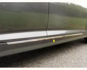 Quality Automotive Accessories 2-Piece Stainless Steel Rocker Panel Trim On the rocker Kia Optima 4-Door Sedan 2011-2015