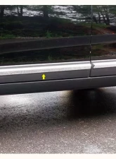 Quality Automotive Accessories 4-Piece Stainless Steel Rocker Panel Trim Insert Kit Kia Sorento 4-Door SUV 2011-2015                                     - TH11821 - Image 3