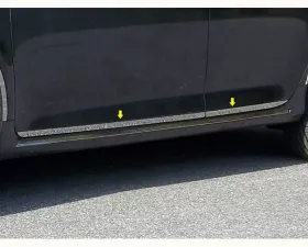 Quality Automotive Accessories 4-Piece Stainless Steel Rocker Panel Trim Lower Kit Toyota Camry 4-Door Sedan 2012-2014