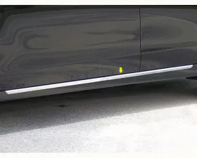 Quality Automotive Accessories 2-Piece Stainless Steel Rocker Panel Trim On the rocker Nissan Altima 4-Door Sedan 2013-2015