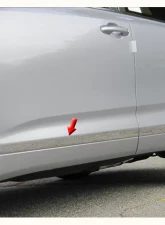 Quality Automotive Accessories 6-Piece Stainless Steel Rocker Panel Trim Lower Kit Toyota Highlander 4-Door SUV 2014-2019                                     - TH14110 - Image 3