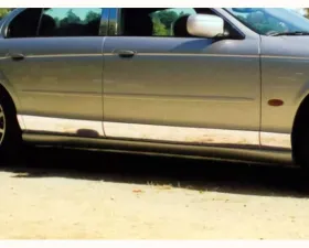 Quality Automotive Accessories 8-Piece Stainless Steel Rocker Panel Trim Lower Kit Jaguar S-Type 4-Door Sedan 2000-2008