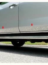 Quality Automotive Accessories 8-Piece Stainless Steel Rocker Panel Trim Lower Kit Acura MDX 4-Door SUV 2001-2006                                     - TH21297 - Image 3