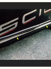 Quality Automotive Accessories 4-Piece Stainless Steel Rocker Panel Trim On the rocker Scion xB 4-Door Hatchback 2004-2006                                     - TH24180 - Image 3