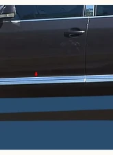 Quality Automotive Accessories 6-Piece Stainless Steel Rocker Panel Trim Upper Kit Volkswagen Touareg 4-Door SUV 2004-2010                                     - TH24640 - Image 3