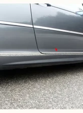 Quality Automotive Accessories 8-Piece Stainless Steel Rocker Panel Trim On the rocker & Lower Kit BMW 3 Series 2-Door 325Ci coupe 2001-2005                                     - TH25900 - Image 3