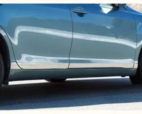 Quality Automotive Accessories 8-Piece Stainless Steel Rocker Panel Trim Lower Kit Toyota Camry 4-Door Sedan 2007-2011