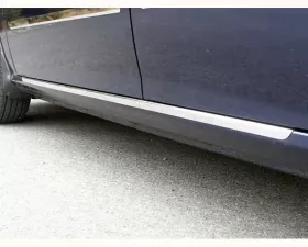 Quality Automotive Accessories 2-Piece Stainless Steel Rocker Panel Trim On the rocker Hyundai Elantra 4-Door Sedan 2007-2010