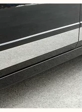 Quality Automotive Accessories 4-Piece Stainless Steel Rocker Panel Trim Upper Kit Nissan Altima 4-Door Sedan 2007-2012                                     - TH27551 - Image 3
