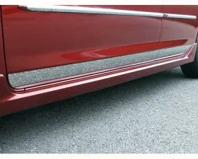 Quality Automotive Accessories 4-Piece Stainless Steel Rocker Panel Trim Insert Kit Mazda Mazda3 4-Door Hatchback 2004-2009