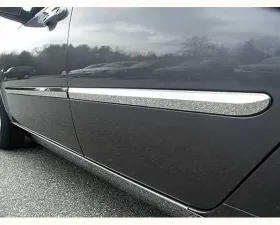 Quality Automotive Accessories 4-Piece Stainless Steel Rocker Panel Trim Insert Kit Kia Optima Only fits for vehicles made after 2006 Jun; 4-Door Sedan 2006-2010