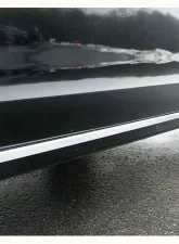 Quality Automotive Accessories 2-Piece Stainless Steel Rocker Panel Trim On the rocker Honda Accord 4-Door Sedan 2008-2012                                     - TH28281 - Image 3