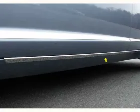 Quality Automotive Accessories 2-Piece Stainless Steel Rocker Panel Trim On the rocker Jaguar XF 4-Door Sedan 2009-2015