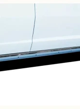 Quality Automotive Accessories 2-Piece Stainless Steel Rocker Panel Trim On the rocker Honda Fit 4-Door Hatchback 2009-2013                                     - TH29220 - Image 3