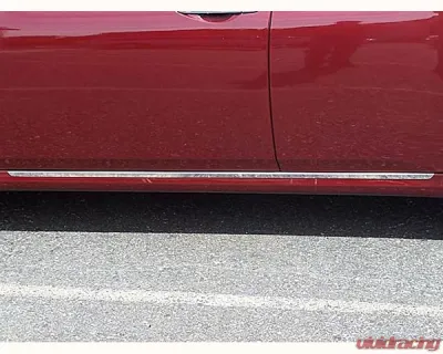 Quality Automotive Accessories 2-Piece Stainless Steel Rocker Panel Trim On the rocker Nissan Maxima 4-Door Sedan 2009-2012 - TH29540
