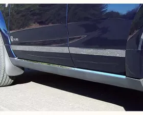 Quality Automotive Accessories 4-Piece Stainless Steel Rocker Panel Trim Insert Kit Saturn Vue 4-Door SUV 2003-2007