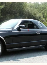 Quality Automotive Accessories 8-Piece Stainless Steel Body Side Molding Accent Trim Ford Thunderbird 2-Door Coupe Convertible 2002-2006                                     - TH43668 - Image 3