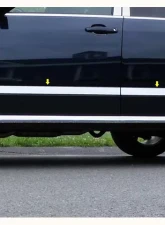 Quality Automotive Accessories 6-Piece Stainless Steel Rocker Panel Trim Insert Kit Cadillac SRX 4-Door SUV 2004-2009                                     - TH44261 - Image 3