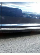 Quality Automotive Accessories 4-Piece Stainless Steel Rocker Panel Trim On the rocker Cadillac STS 4-Door Sedan 2005-2011                                     - TH45236 - Image 3