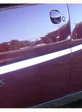 Quality Automotive Accessories 6-Piece Stainless Steel Rocker Panel Trim Insert Kit Saturn Ion 4-Door Sedan 2005-2007                                     - TH45411 - Image 3