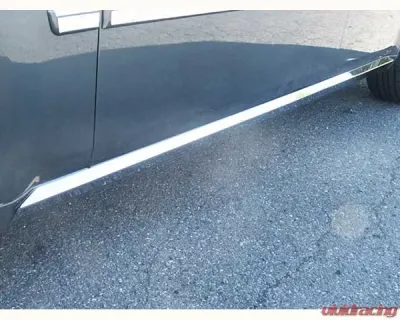 Quality Automotive Accessories 4-Piece Stainless Steel Rocker Panel Trim On the rocker Dodge Magnum 4-Door Wagon 2005-2008 - TH45920