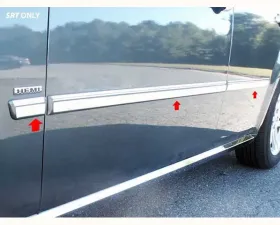 Quality Automotive Accessories 6-Piece Stainless Steel Rocker Panel Trim Insert Kit Dodge Magnum 4-Door Wagon 2005-2008