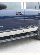 Quality Automotive Accessories 8-Piece Stainless Steel Rocker Panel Trim Full Kit Ford Explorer 4-Door SUV w/Flares 2006-2010                                     - TH46331 - Image 3