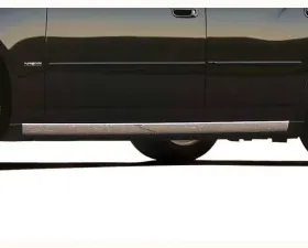 Quality Automotive Accessories 4-Piece Stainless Steel Rocker Panel Trim On the rocker Dodge Charger 4-Door Sedan 2006-2010