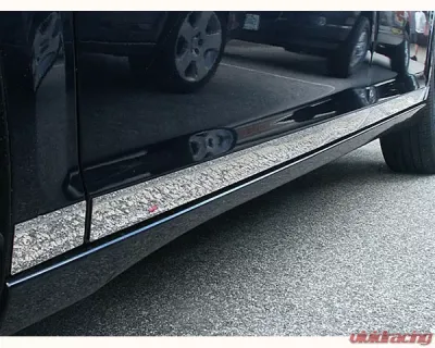 Quality Automotive Accessories 8-Piece Stainless Steel Rocker Panel Trim Lower Kit Saturn Aura 4-Door Sedan 2007-2009 - TH47415