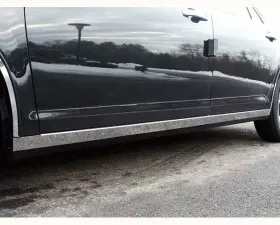 Quality Automotive Accessories 4-Piece Stainless Steel Rocker Panel Trim On the rocker Chevrolet Malibu 4-Door Sedan 2008-2012