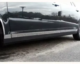 Quality Automotive Accessories 8-Piece Stainless Steel Rocker Panel Trim Lower Kit Chevrolet Malibu 4-Door Sedan Base Model only 2008-2012