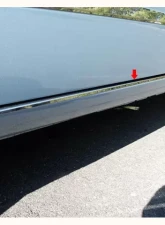 Quality Automotive Accessories 2-Piece Stainless Steel Rocker Panel Trim On the rocker Ford Focus 4-Door Sedan 2008-2011                                     - TH48345 - Image 3