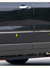 Quality Automotive Accessories 4-Piece Stainless Steel Rocker Panel Trim Insert Kit Chevrolet Traverse 4-Door SUV 2009-2017                                     - TH49167 - Image 3