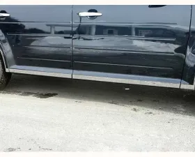 Quality Automotive Accessories 8-Piece Stainless Steel Rocker Panel Trim Lower Kit Ford Flex 4-Door SUV 2009-2019