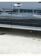 Quality Automotive Accessories 8-Piece Stainless Steel Rocker Panel Trim Lower Kit Ford Flex 4-Door SUV 2009-2019                                     - TH49340 - Image 3